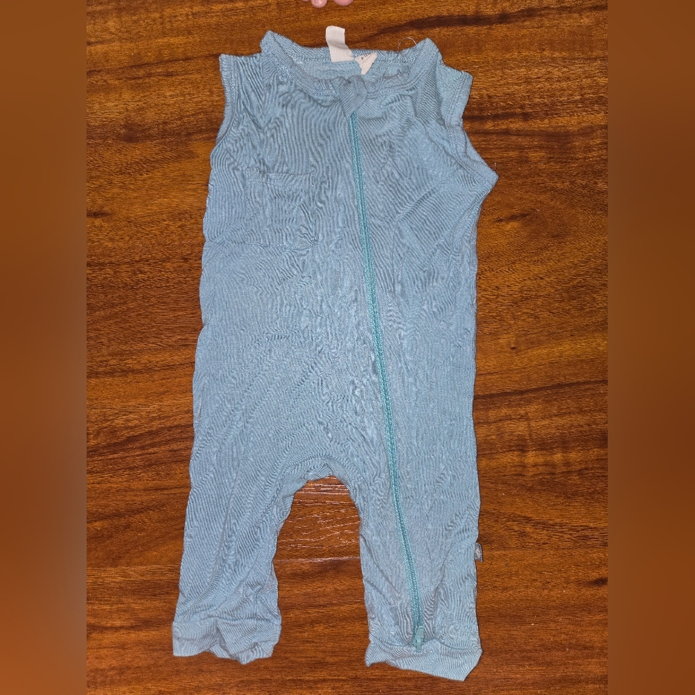 Light Blue Baby Onesie